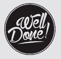 Well done logo
